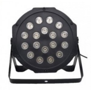 SPOT PAR Q-54 Προβολέας RGB DMX 18LED x 3W