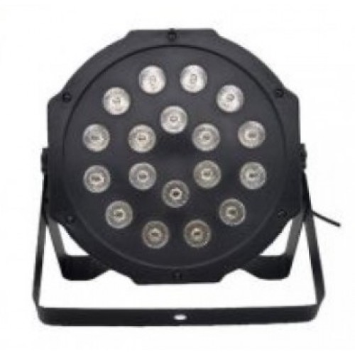 SPOT PAR Q-54 Προβολέας RGB DMX 18LED x 3W