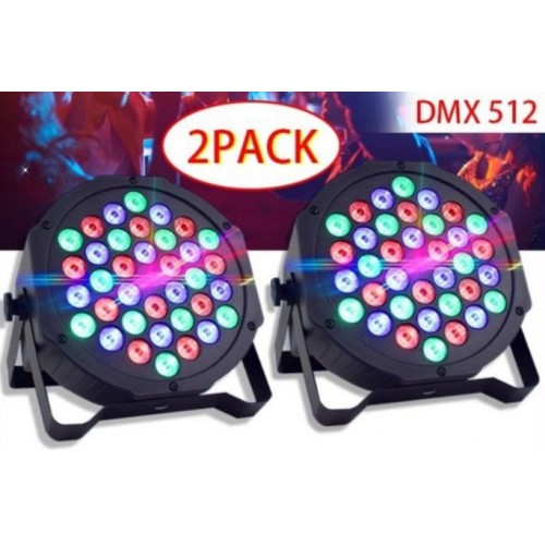 Προσφορά 2 dj SPOT RGB 36LED PARTY-DJ