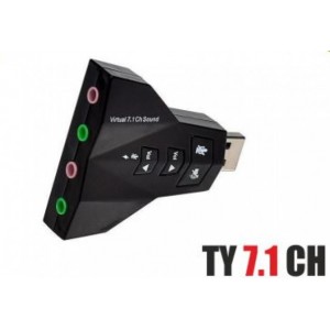 Εξωτερική κάρτα ήχου 7.1 usb για Υπολογιστή - Laptop