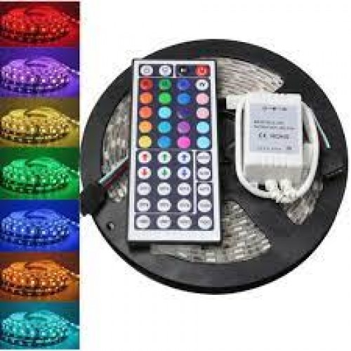 5M 5050 RGB 300 SMD LED Πακέτο κομπλέ διακόσμησης & φωτισμού 