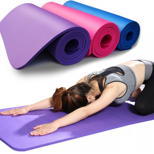 EVA YOGA MAT Στρώμα 6mm Μωβ (173cm X 61cm X 0.6cm)