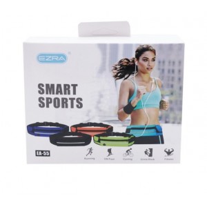 EZRA ΘΗΚΗ ΜΕΣΗΣ ΑΘΛΗΤΙΣΜΟΥ SMART SPORTS EA-55 ΑΔΙΑΒΡΟΧΟ