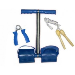 Σετ Γυμναστικής με Ελατήριο Καρπού, Σχοινάκι & Πτυσσόμενο mizzo PACKET