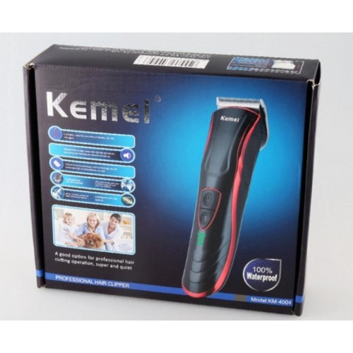 KEMEI KM-4004 ΕΠΑΝΑΦΟΡΤΙΖΟΜΕΝΗ ΚΟΥΡΕΥΤΙΚΗ ΜΗΧΑΝΗ