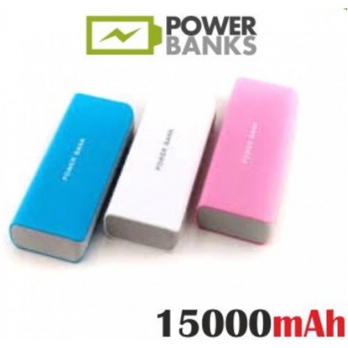 Power Bank Εξωτερική Συσκευή φόρτωσης 15000mAh 