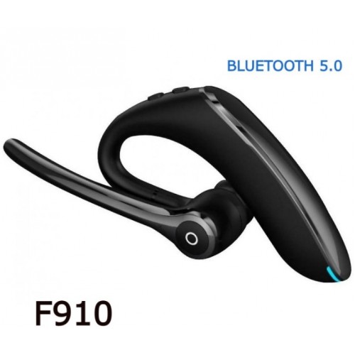F910 Ακουστικό Bluetooth Headset 5.0 Διπλό μικρόφωνο Μείωση θορύβου 