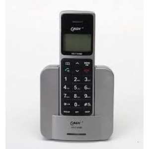 ΑΣΥΡΜΑΤΟ ΤΗΛΕΦΩΝΟ ΓΚΡΙ-ΜΑΥΡΟ KX-T0180