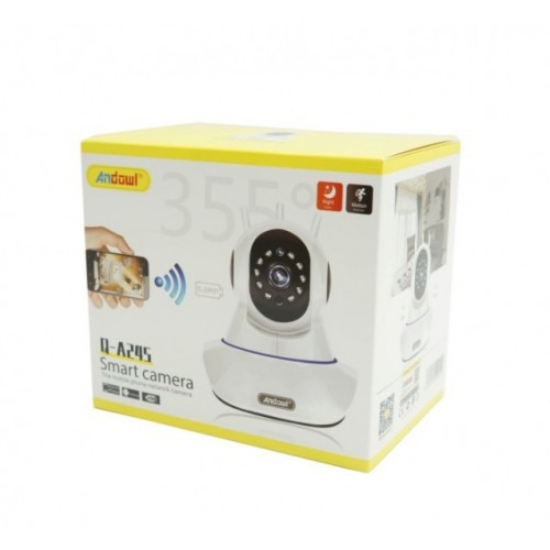 Andowl Q-A245 Κάμερα Ασύρματη Περιστρεφόμενη IP Full HD 5.0mp Wifi
