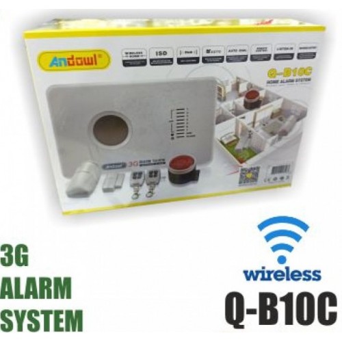 Q-B10C ΣΥΣΤΗΜΑ SMART ALARM ΠΟΡΤΑ  ΑΙΣΘΗΤΗΡΑ ΤΗΛΕΦΩΝΟ ΕΛΕΓΧΟΣ REMOTE 
