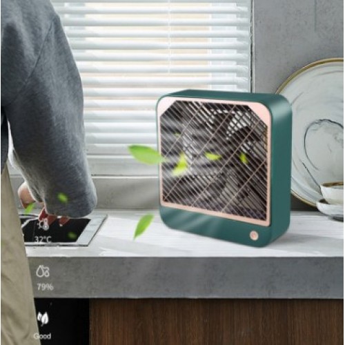 USB Φορητός ανεμιστήρας 7"γραφείου 23x22cm Σταθερός DPX-F8