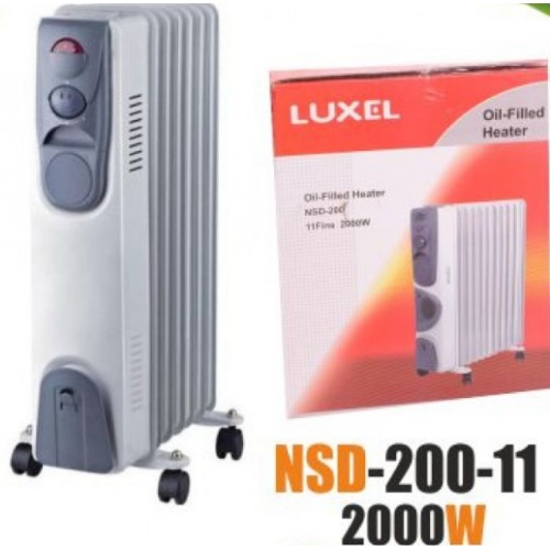 NSD-200-11 Καλοριφέρ-Θερμαντήρας λαδιού 2000W NSD-200-11 Καλοριφέρ-Θερμαντήρας λαδιού 2000W