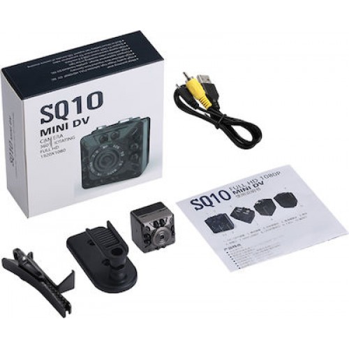 SQ10 Mini Κάμερα HD 1080P Sports