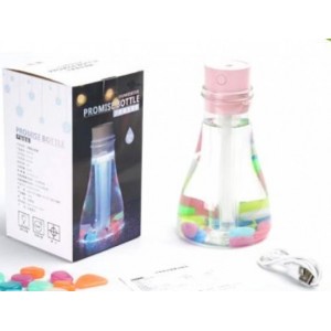 PROMISE BOTTLE Μπουκάλι υγραντήρα με LED νυχτερινό φως