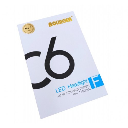 ΖΕΥΓΑΡΙ ΛΑΜΠΕΣ LED H4/48W/9-36V C6-H4