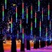 Χριστουγεννιάτικη LED Βροχή Μετεωριτών 8τμχ x 50cm Πολύχρωμος RGB Φωτισμός