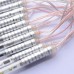 Χριστουγεννιάτικη LED Βροχή Μετεωριτών 8τμχ x 50cm Πολύχρωμος RGB Φωτισμός