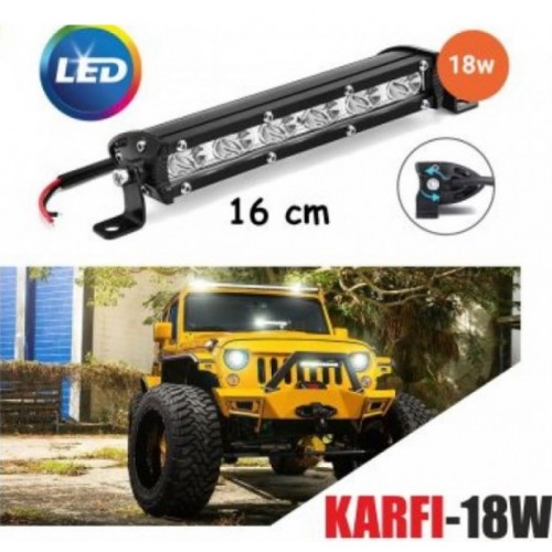 18 Watt Led MINI Μπάρα καρφί 12-24 V
