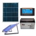 SOL3 Φωτοβολταϊκό σύστημα για στάβλους-διακοπές Μπαταρία 100Ah