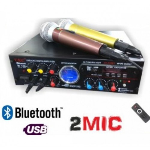 Karaoke Party Ενισχυτής BLUETOOTH 240W - 2 Μικρόφωνα Karaoke Party Ενισχυτής BLUETOOTH 240W - 2 Μικρόφωνα
