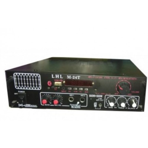 LHL M-24T Ράδιο-Ενισχυτής-Καραόκε-Bluetooth 200W