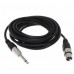 Καλώδιο ήχου 6.3mm αρσενικό σε XLR θηλυκό 5m 