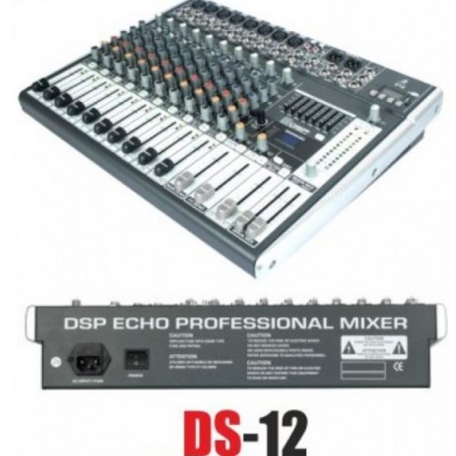 DS-12 Κονσόλα FX-12CH-USB-MP3
