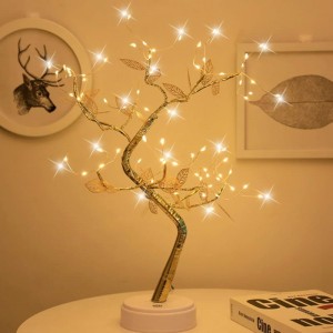 Επιτραπέζιο Διακοσμητικό Δεντράκι με Κλαδιά και Led Θερμό Φως