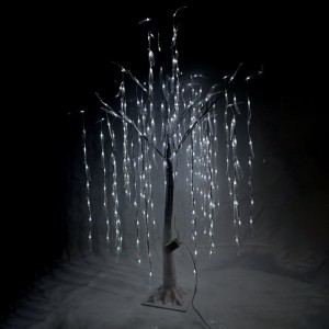 Led Φωτιζόμενο Χριστουγεννιάτικο Δέντρο Με 288Led Ψυχρό Φωτισμό 1.50(h)cm