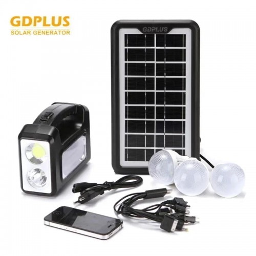Αυτόνομο Ηλιακό Φωτιστικό με 3 Λάμπες LED – GD-7COB