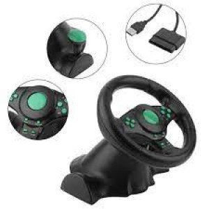 Τιμονιέρα-Πεντάλ-Λεβιέ 3 σε 1 Sports Steering Wheel για Xbox 360/PS2/PS3/PC USB