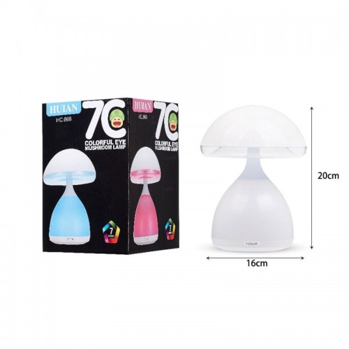 LED Επαναφορτιζόμενο πολύχρωμο φωτιστικό πορτατίφ αφής