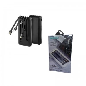 Treqa TR-946 Ηλιακό Power bank 10000Mah 