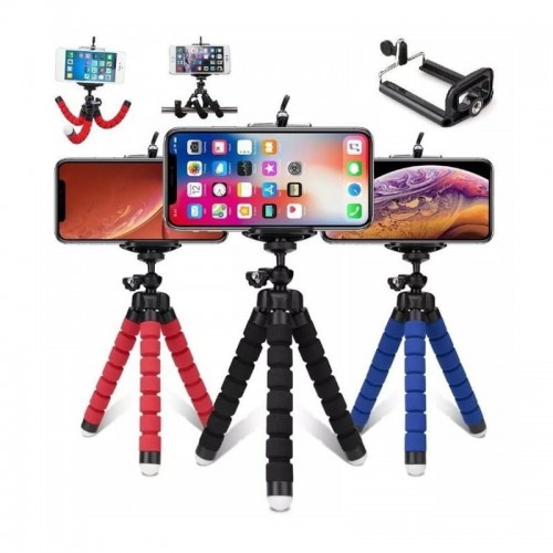 Εύκαμπτο Τρίποδο για Κινητά και Κάμερες
