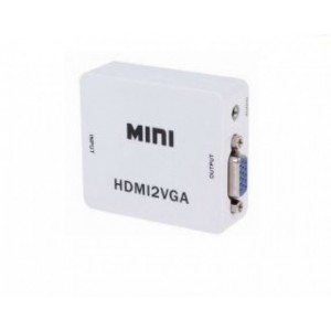 ΜΕΤΑΤΡΟΠΕΑΣ VGA to HDMI Full HD 1080P Video Audio Converter OEM