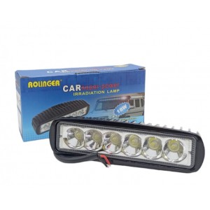 LED ΠΡΟΒΟΛΑΚΙ ΚΑΡΦΙ 18W VOL-1918-J