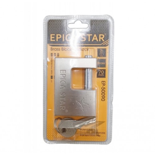 ΚΛΕΙΔΑΡΙΑ ΑΣΦΑΛΕΙΑΣ ΜΕ ΤΑΚΟ 70mm EPICA STAR EP-50090