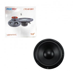 PerVoi Subwoofer Αυτοκινήτου 12″ 1500W CTC-S1261