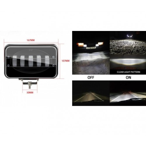 LED ΠΡΟΒΟΛΕΑΣ ΕΡΓΑΣΙΑΣ 50W/5D ΜΕ ΒΥΣΜΑ Η4 C173