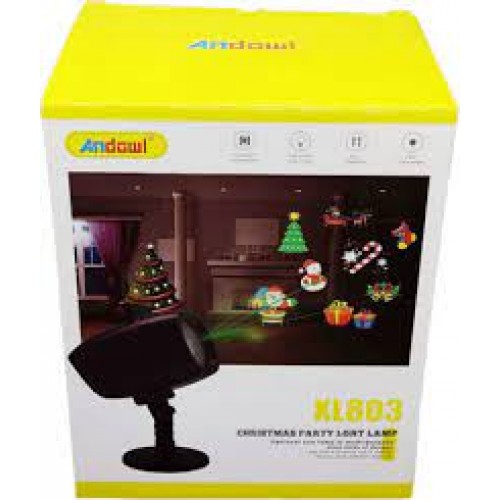 CHRISTMAS LAIZER ANDOWL PARTY LIGHT LAMP XL803