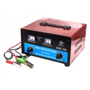 HYKC-50A Φορτιστής μπαταριών 50ΑΗ 6V - 24V 