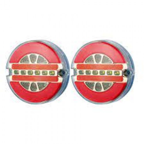 Φανάρια για πολλές λειτουργίες με δυναμικό φλας 10-30V