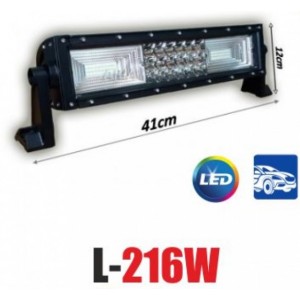 Μπάρα Εργασίας Αυτοκινήτου Led 216w Αδιάβροχη IP68