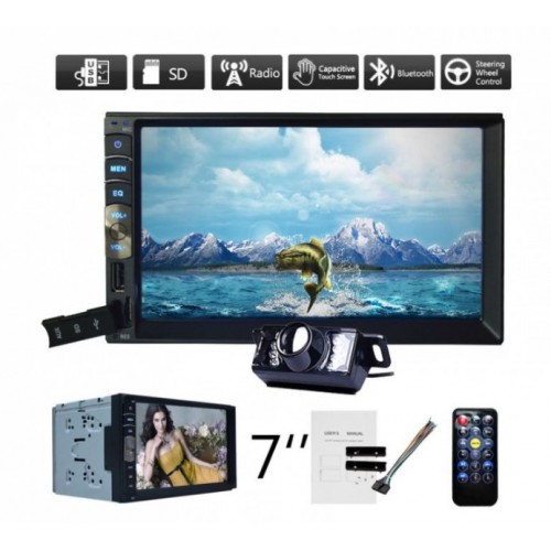 Car MP5 Player Mirror Touch 7''