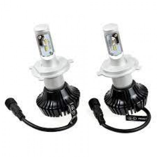 Σετ LED 8S αυτοκινήτου CAN BUS H4 με παθητικό ψύκτη αλουμινίου 2x36W 6000K