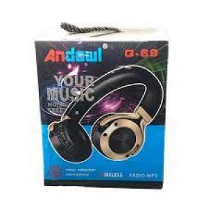 Q-69 Andowl Ασύρματα ακουστικά mp3-radio