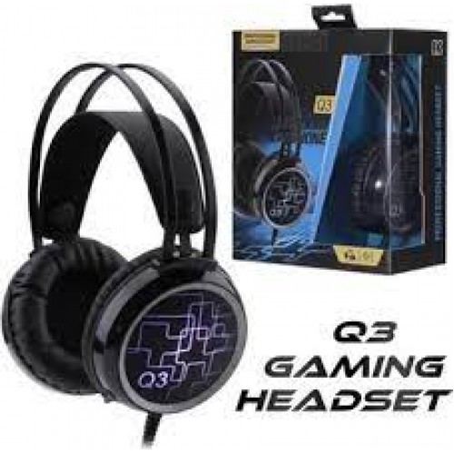 YORO Q3 Ακουστικά Eπαγγελματικά φως LED για φορητό υπολογιστή Tablet-PS4-Xbox