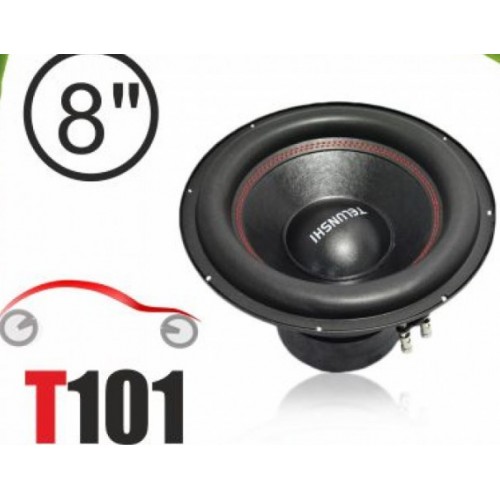  T101 Subwoofer αυτοκινήτου 8 ιντσών διπλού πηνίου 200W