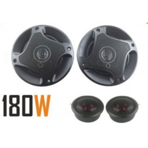  2 Ηχεία & 2 Tweeter PCINENER TS-650 180W
