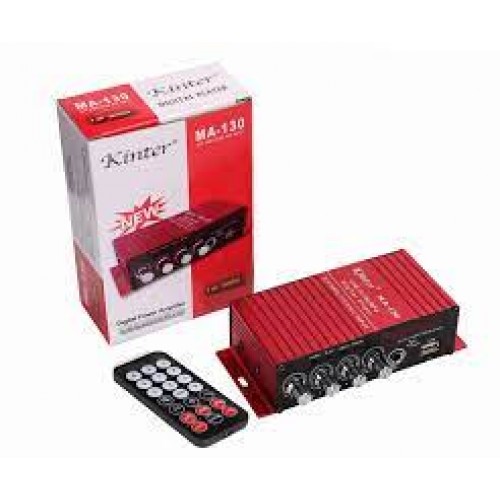  Eνισχυτής Kinter MA-130 DC12V 2CH 2x20W Bluetooth